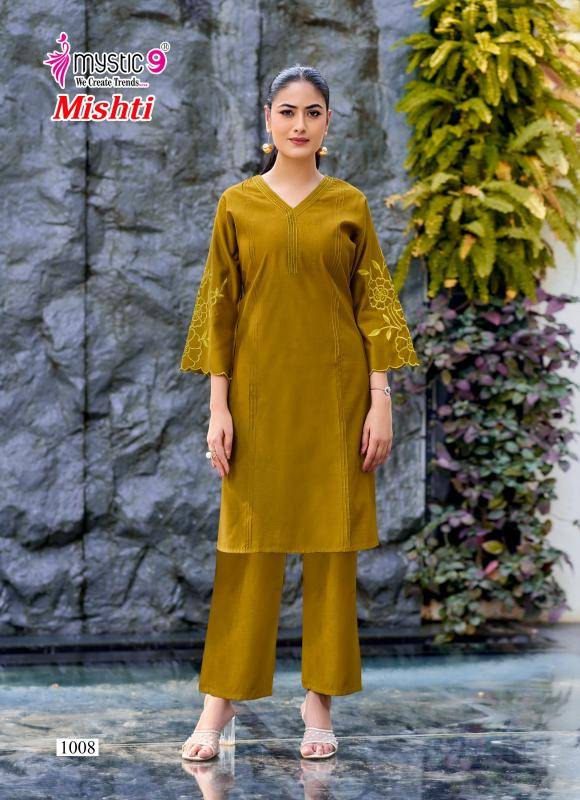 Mystic9 mishti vol 1 coord set Wholesale Kurti suppliers in Mumbai